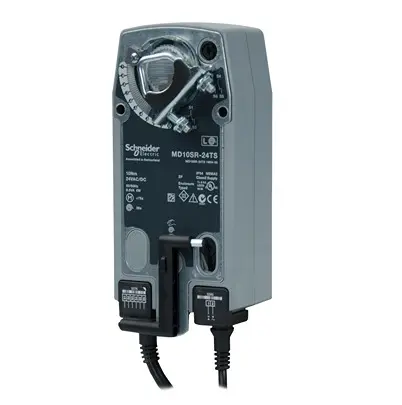 Produktfoto 1 von Schneider Electric 2m² Drosselklappenantrieb Zur Verwend. mit Belüftungsanlage, Federrücklauf mit integriertem