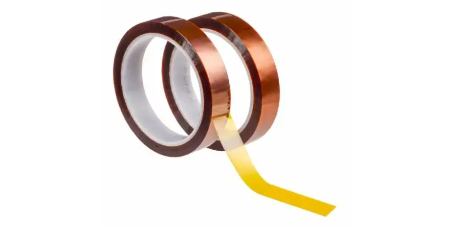 Produktfoto 1 von 3M 3M Polyimid Isolierband Gelb,  Stärke  0.069 mm x 25.4 mm x 33 m, -10 °C bis 80 °C