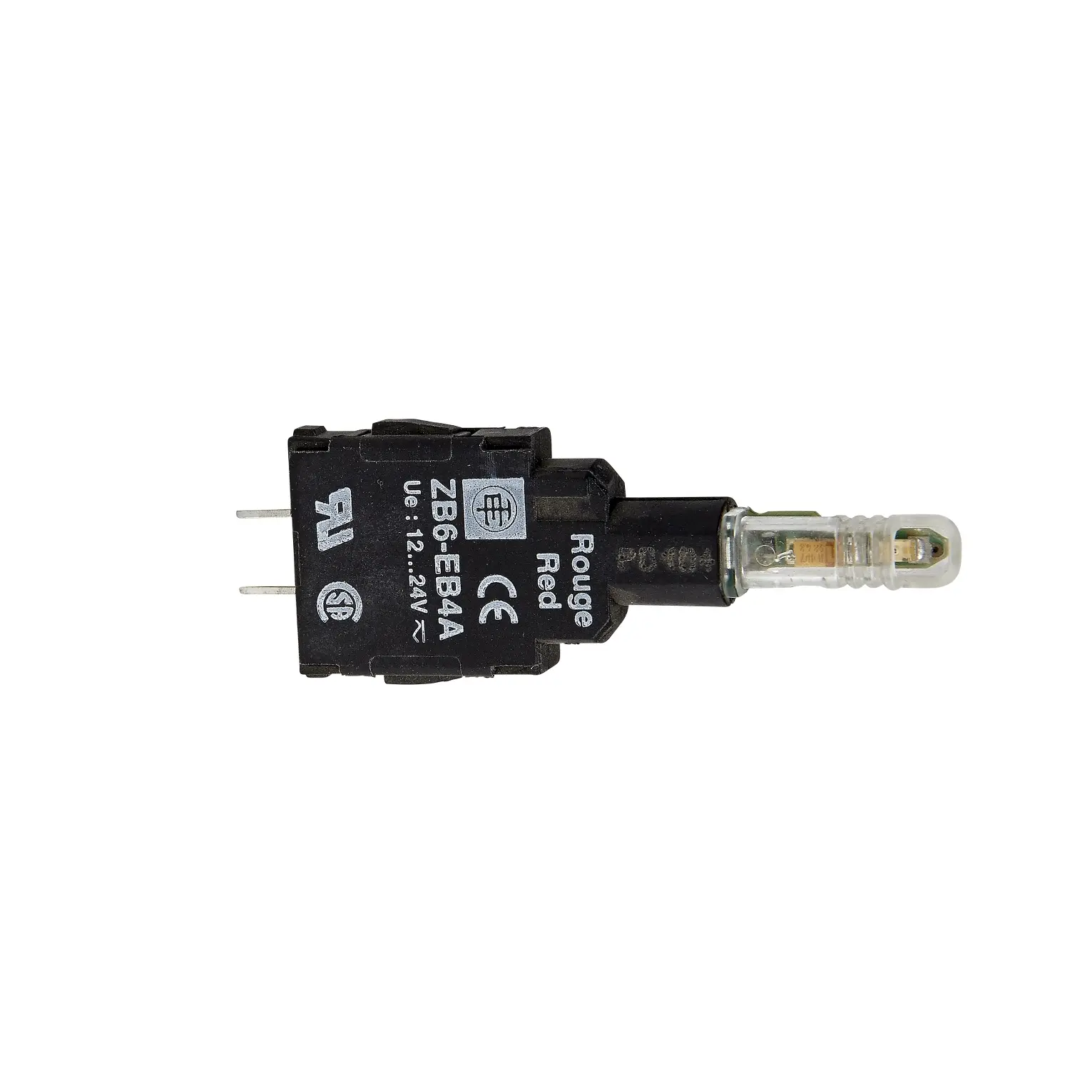 Produktfoto 1 von Schneider Electric ZB6 Kontaktblock und Lichtblock Anzeigenblock Grün beleuchtet 24V Stift