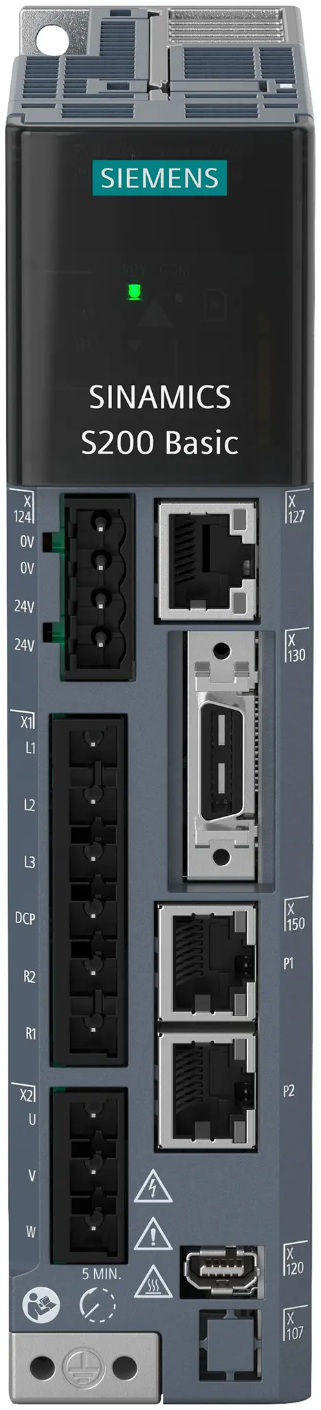 Produktfoto 1 von Siemens Motor-Controller, 200/240 V, Motormanagement-Steuerung / 2 A 0.2 kW