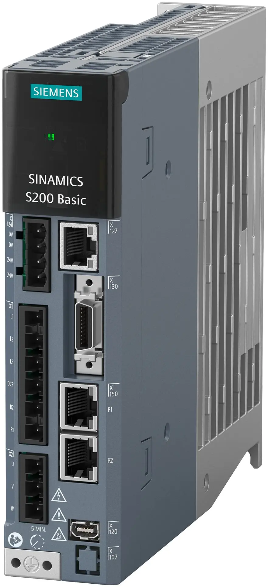 Produktfoto 1 von Siemens Motor-Controller, 3-phasig, 200/240 V, Motormanagement-Steuerung / 3 A 0.4 kW