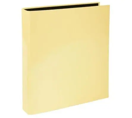 Produktfoto 1 von Exacompta A4+ Ringordner Ringordner, Gelb, 2-Ringe, Ring-Verschluss