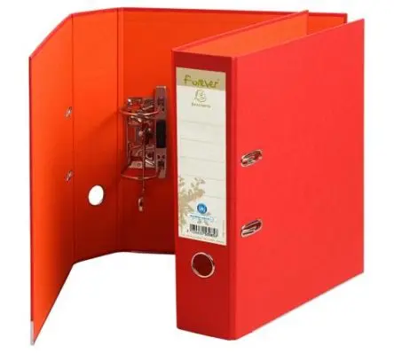 Produktfoto 1 von Exacompta A4+ Ringordner Ringordner, Rot, 2-Ringe, Ring-Verschluss