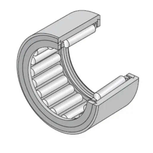 Produktfoto 1 von NTN Nadellager 1-reihig Bearbeiteter Ring, Nadellager Kohlenstoffreicher Chromstahl 27.7 kN CN 6500rpm NKS40 / Außen-Ø