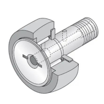 Produktfoto 1 von NTN Kurvenrolle Kurvenrolle, Wellen-Ø 52 mm, 20.7 kN 20 mm