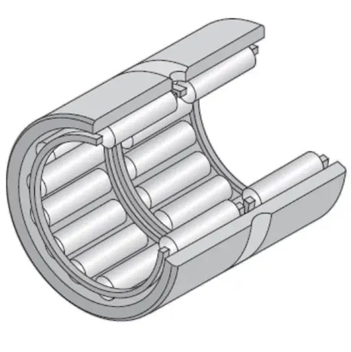 Produktfoto 1 von NTN Nadellager 2-reihig Nadellager Kohlenstoffreicher Chromstahl 37.5 kN CN 6500rpm RNA0 / Außen-Ø 50 mm Außen-ø  83 kN