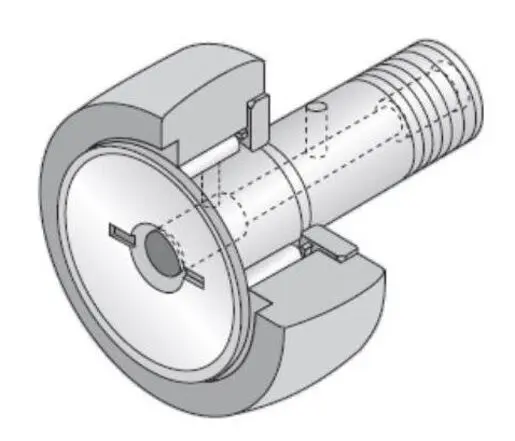 NTN Laufrolle Kurvenrolle, Wellen-Ø 40 mm, 14 kN 18 mm