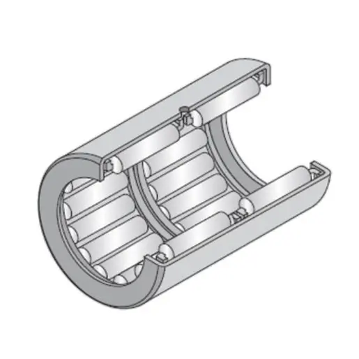 Produktfoto 1 von NTN Nadellager 2-reihig Nadellager mit gezogenem Becher Stahl 38.5 kN CN 5500rpm HK3038ZWD / Außen-Ø 37 mm Außen-ø  78.5