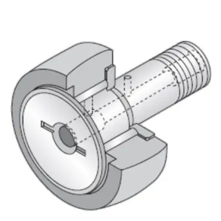 Produktfoto 1 von NTN Kurvenrolle, Wellen-Ø 30 mm, 12 kN 12 mm