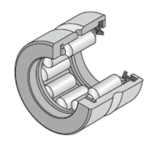 Produktfoto 1 von NTN Nadellager 1-reihig Nadellager 7.75 kN CN 10000rpm RNA4901L/3AS / Außen-Ø 24 mm Außen-ø  9.7 kN 10000rpm, Innen-Ø 16