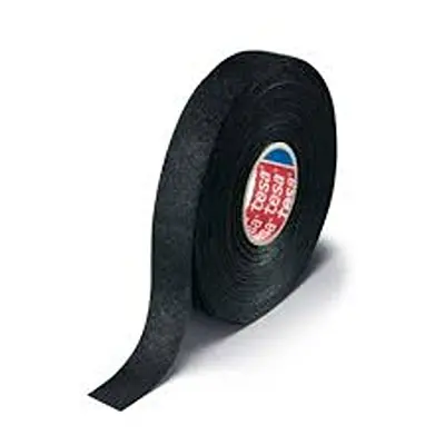 Produktfoto 1 von Tesa Tesa 51618 51618-00066-00 Panzerband, Polyethylenterephthalat Schwarz, 0.25 mm x 32 mm x 25 m Gummi