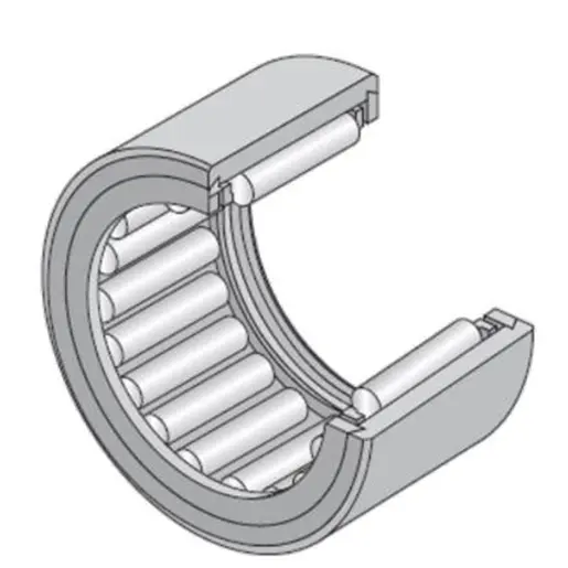 Produktfoto 1 von NTN Nadellager 1-reihig Nadellager 3.15 kN CN 21000rpm RNA496 / Außen-Ø 15 mm Außen-ø  3 kN 32000rpm, Innen-Ø 8 mm,