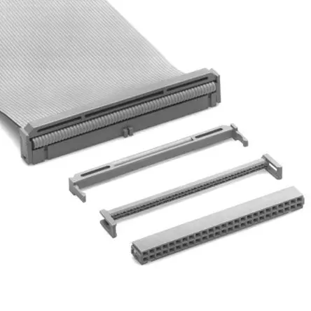 Produktfoto 1 von 3M 891 IDC-Steckverbinder Buchse, 14-polig Kabel / 2-reihig, Raster 2.54 mm
