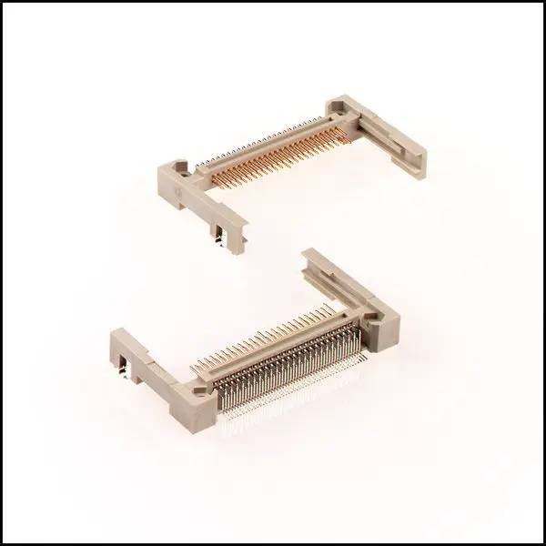3M 7E50 Series Compact Flash, Gerade Steckverbinder für Speicherkarten Stecker, 50-polig / 1-reihig Lot, Raster 0.635