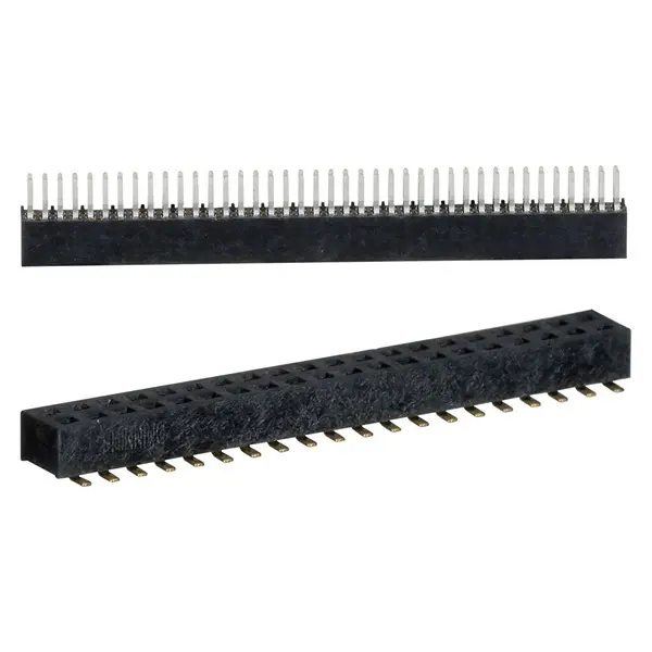 Produktfoto 1 von 3M 919 Leiterplattenleiste Gerade, 10-polig / 2-reihig, Raster 1.27 mm Raster Oberfläche, Unisoliert