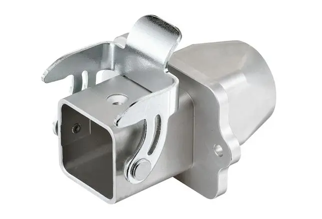 Produktfoto 1 von HARTING Han EMC Abdeckungen/Gehäuse Einhebel, Schraubanschlussklemme, Schraubanschlussklemme Steckverbindergehäuse,