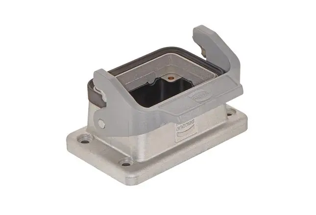 Produktfoto 1 von HARTING Han EMC/B Abdeckungen/Gehäuse Einhebel, Schraubanschlussklemme Steckverbindergehäuse, IP66
