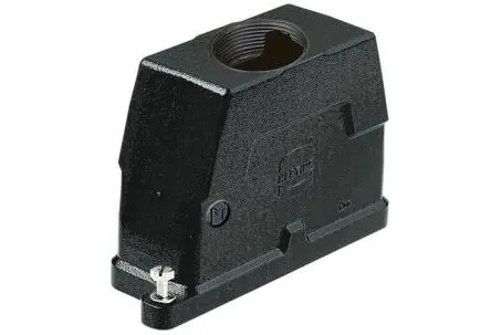 Produktfoto 1 von HARTING HAN HPR Gehäuse für robusten Stromversorgungsstecker Schraubbefestigung, Schraubanschlussklemme