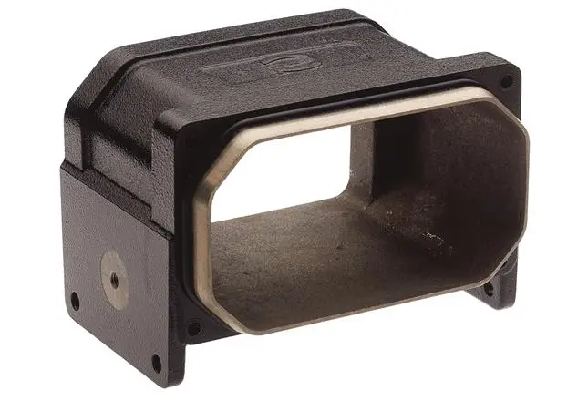 HARTING HAN HPR Gehäuse für robusten Stromversorgungsstecker Schraubbefestigung, Oberfläche Steckverbindergehäuse, IP65,
