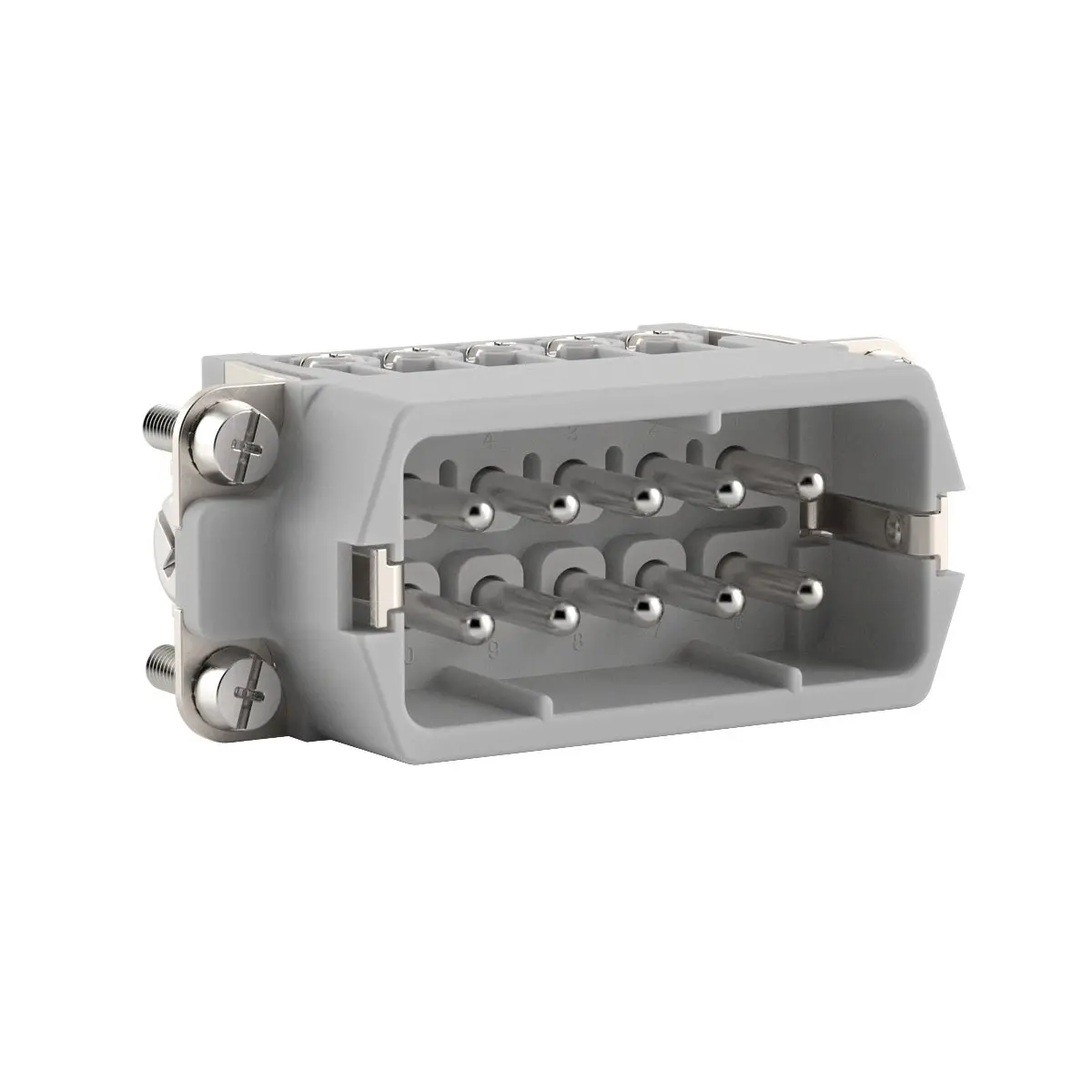 Produktfoto 1 von Lapp H-A 10 Steckverbinder-Einsatz Einfügen, Stecker 10-polig, 600 V / 16A