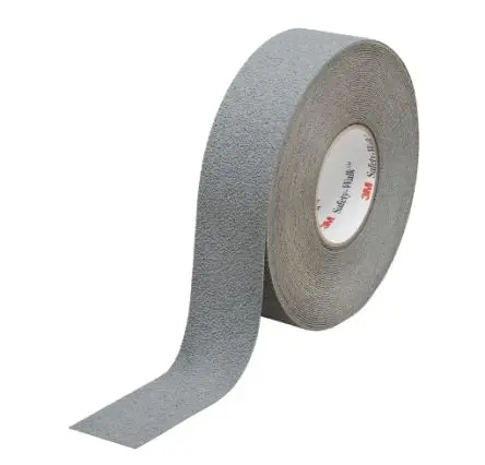 Produktfoto 1 von 3M Mehrfachbeschichtung Antirutschklebeband Grau Typ Rutschhemmendes Band, Stärke 51 mm, 50.8mm x 18.3 m