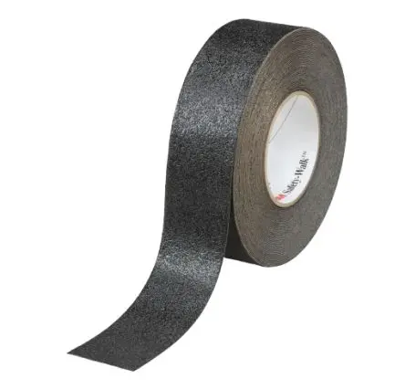 Produktfoto 1 von 3M Aluminiumfolie Antirutschklebeband Schwarz Typ Rutschhemmendes Band, Stärke 50.8 mm Bedruckt, 50.8mm x 18.3 m