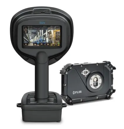 Produktfoto 1 von FLIR 89491-2339 Ultraschall-Leckdetektor 9 %FS Wiederaufladbare Lithium-Ionen-Batterie 5 Zoll TFT-LCD