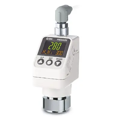 Produktfoto 1 von SMC Drucksensor, 0 MPa bis 100 bar 24 V dc, IP40 50 °C