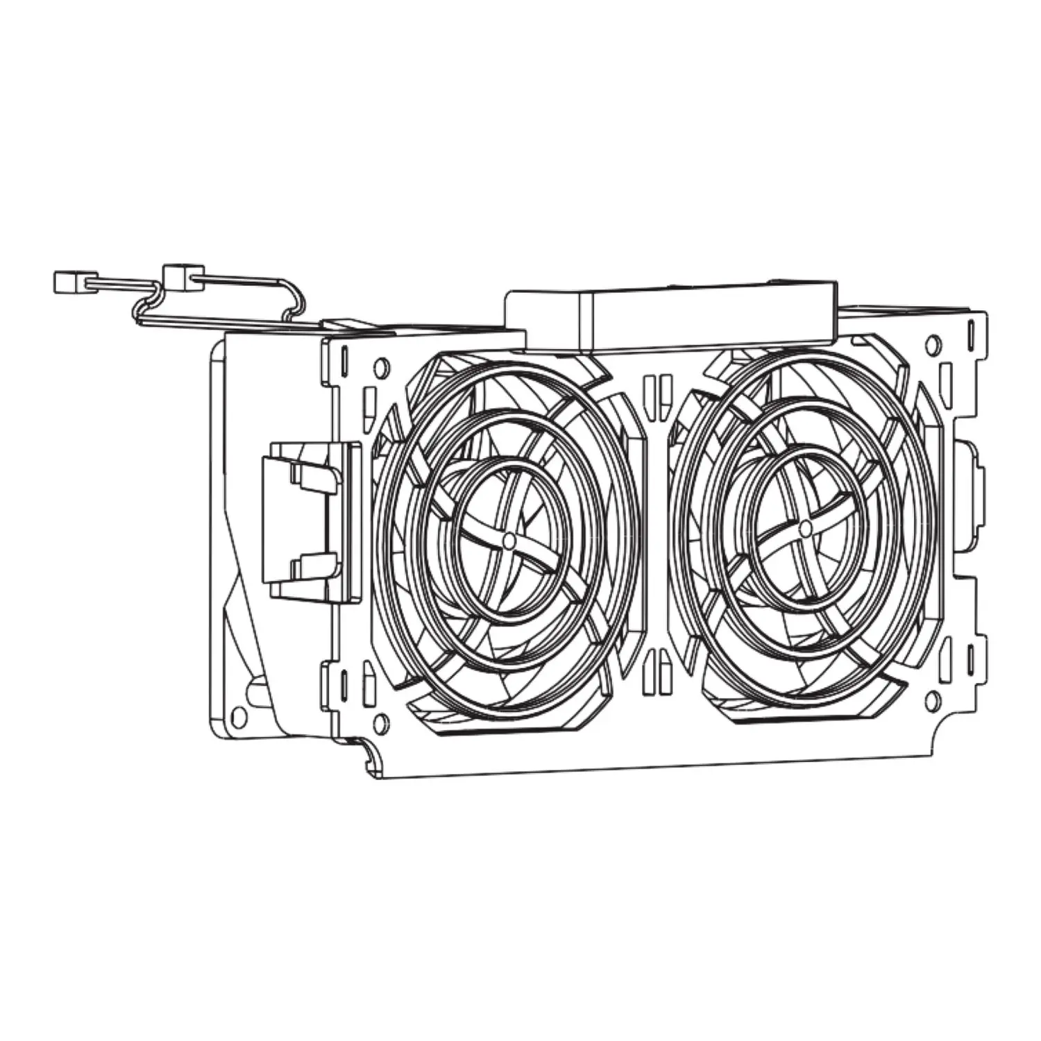 Schneider Electric VX5V Wechselrichter-Zubehör Lüfterset, für Altivar 340, Altivar Process 600/900