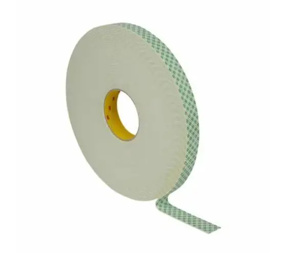 Produktfoto 1 von 1152703 Doppelseitiges Klebeband, Weiß, Stärke 0.08mm, 38mm x 33m