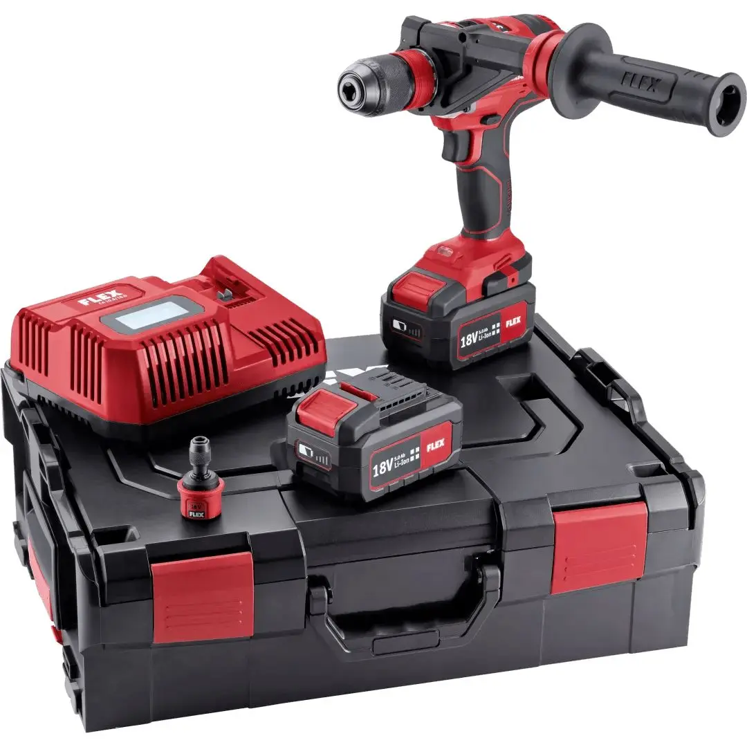 Produktfoto 1 von Flex DD Li-Ion Akku Bohrschrauber 18V Bürstenlos 2.5 → 8Ah