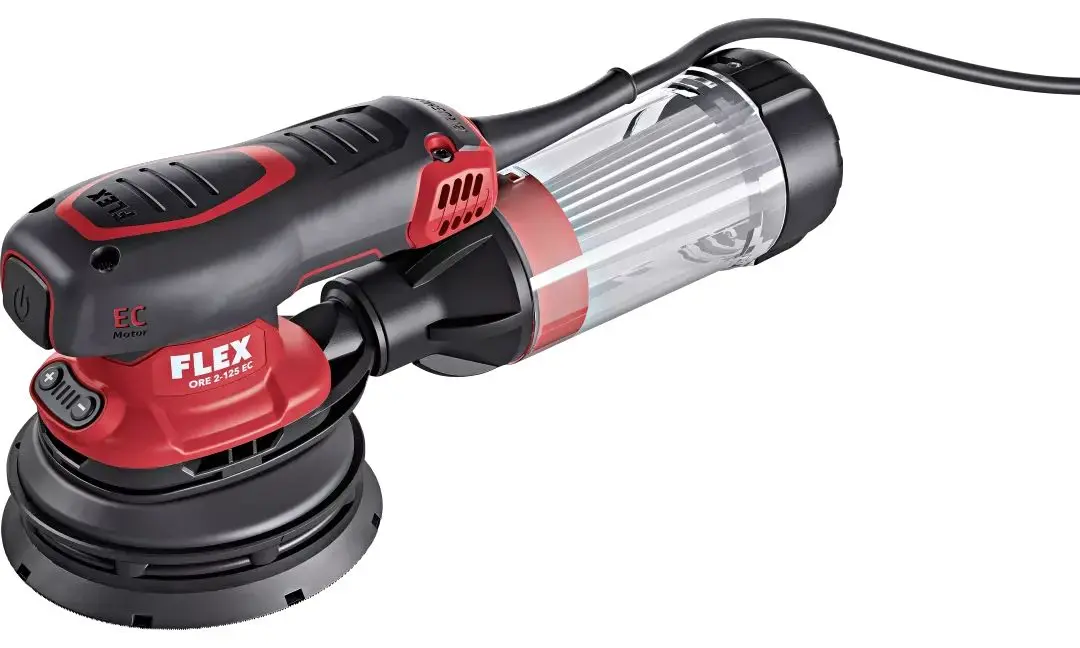 Produktfoto 1 von Flex 468886 ORE 2-125 EC Set Mit Leitung-, 125 mm Schleifplatte Bürstenlos, 125 mm Schwingkreis-Ø