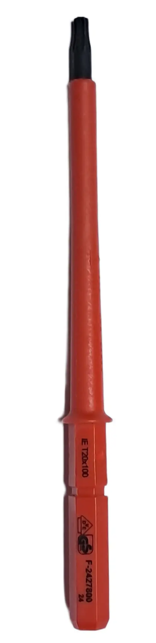 Produktfoto 1 von RS PRO VDE 1000V zugelassen T20 Isoliert, 154 mm / Klinge 100 mm