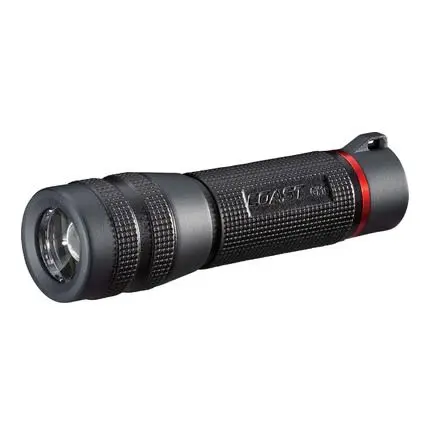Produktfoto 1 von Coast Wiederaufladbar Taschenlampe LED Schwarz, 550 lm / GX, 129 m