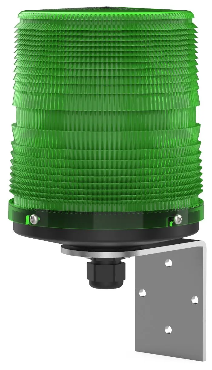 Produktfoto 1 von Pfannenberg PMF LED-HI LED Blinkend Signalleuchte Grün, 12/24 V DC