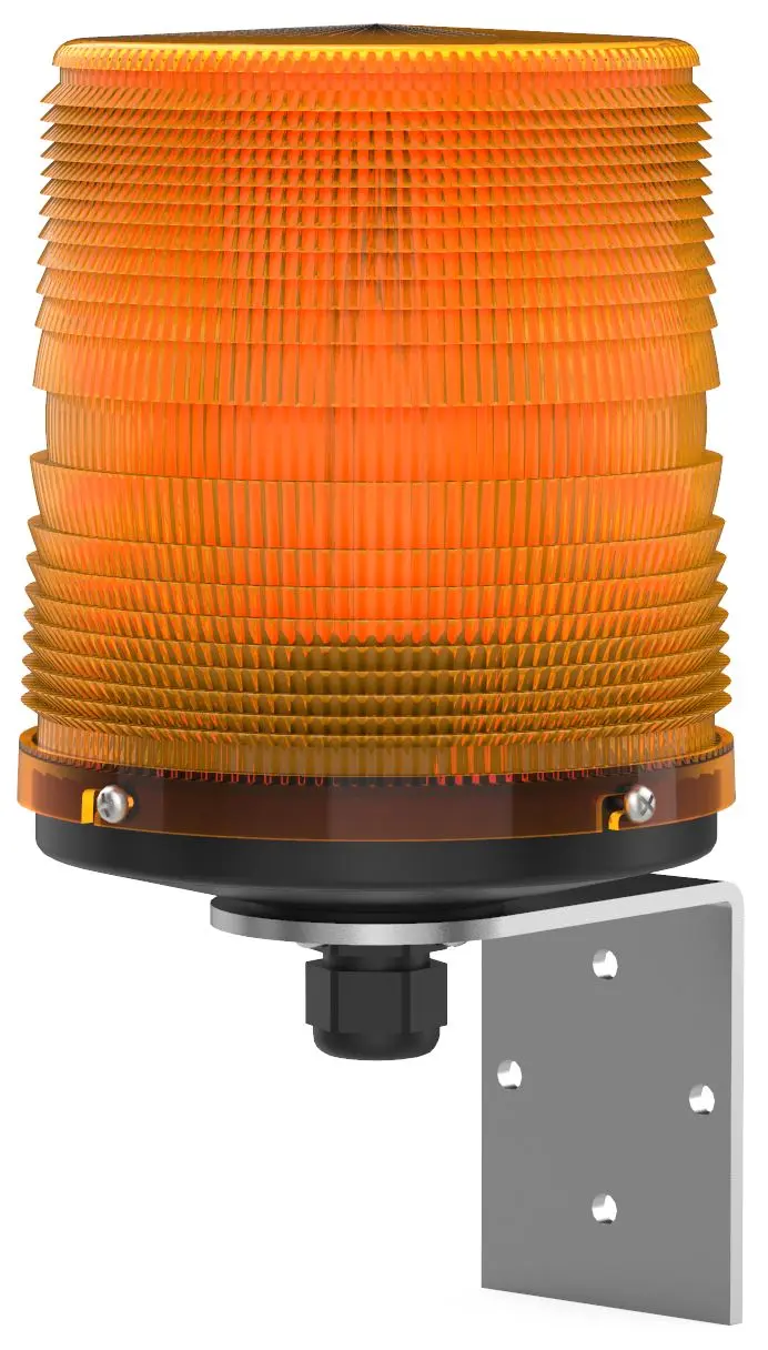 Produktfoto 1 von Pfannenberg PMF LED-HI-SIL LED Blinkend Signalleuchte Orange, 12/24 V DC