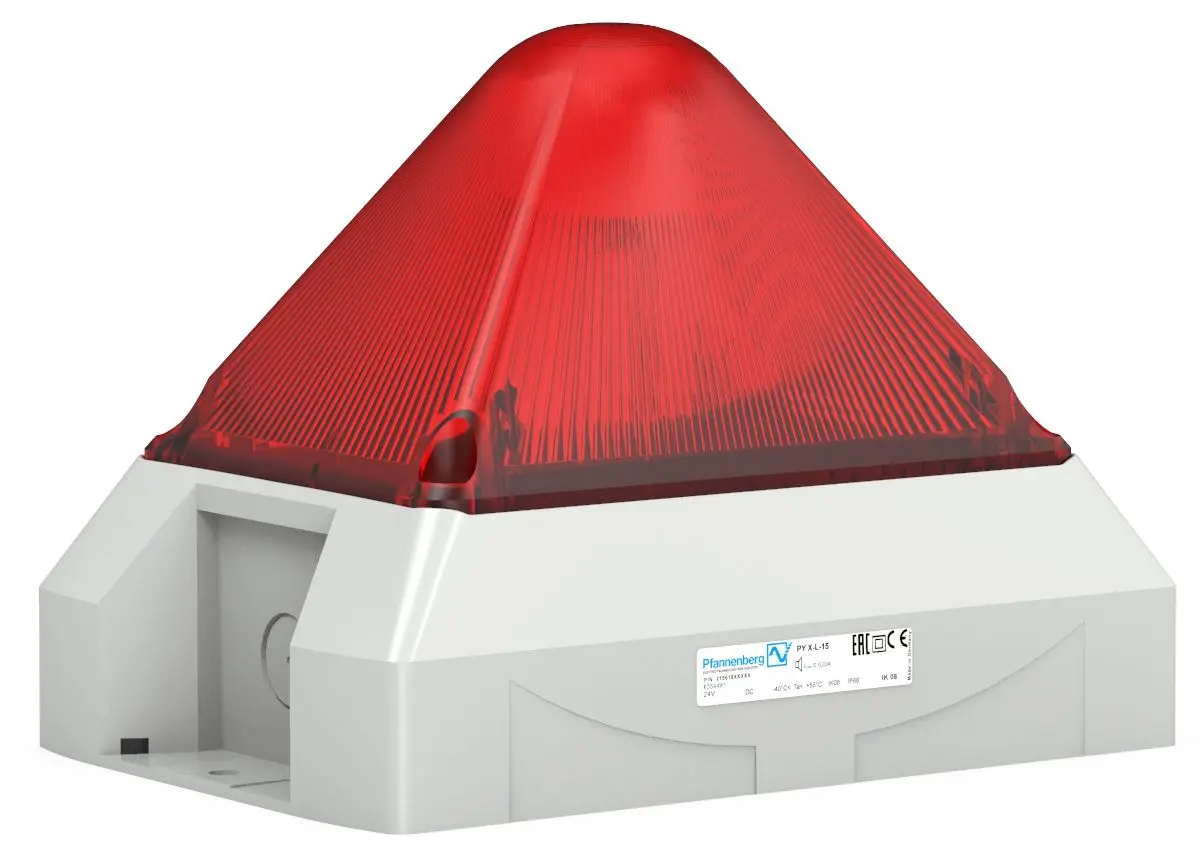 Produktfoto 1 von Pfannenberg PY X-L-15 LED Blinkend Signalleuchte Rot, 230 V AC