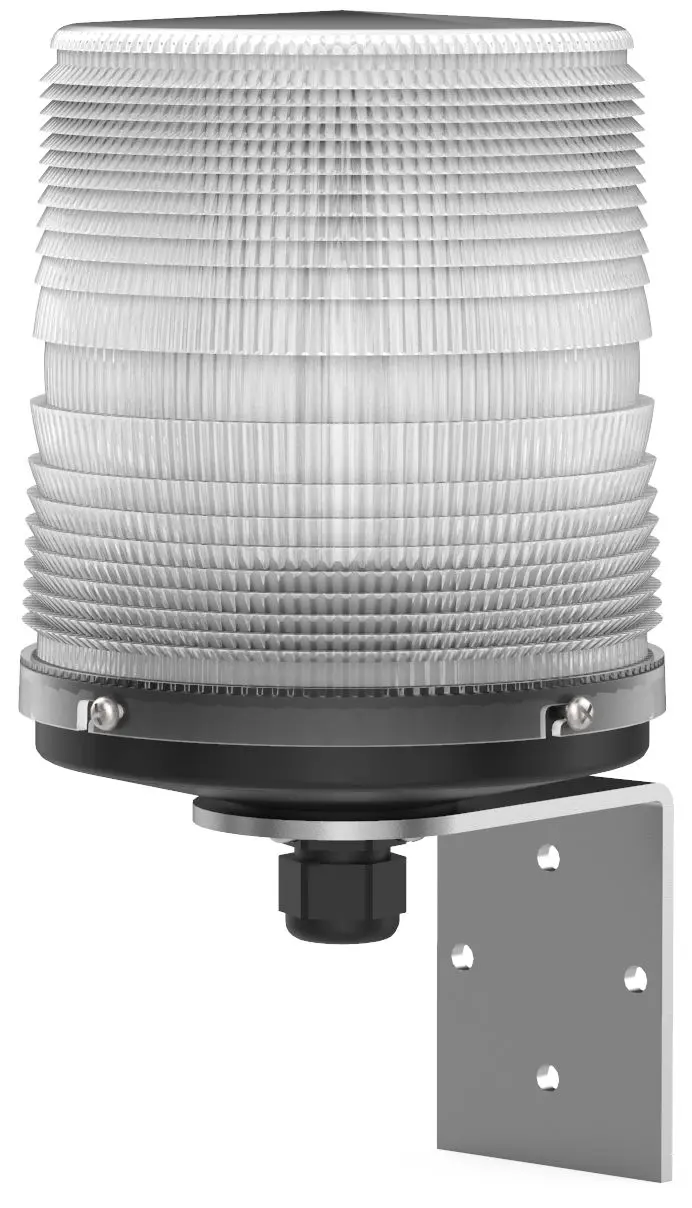 Produktfoto 1 von Pfannenberg PMF LED-HI LED Blinkend Signalleuchte Klar, 12/24 V DC