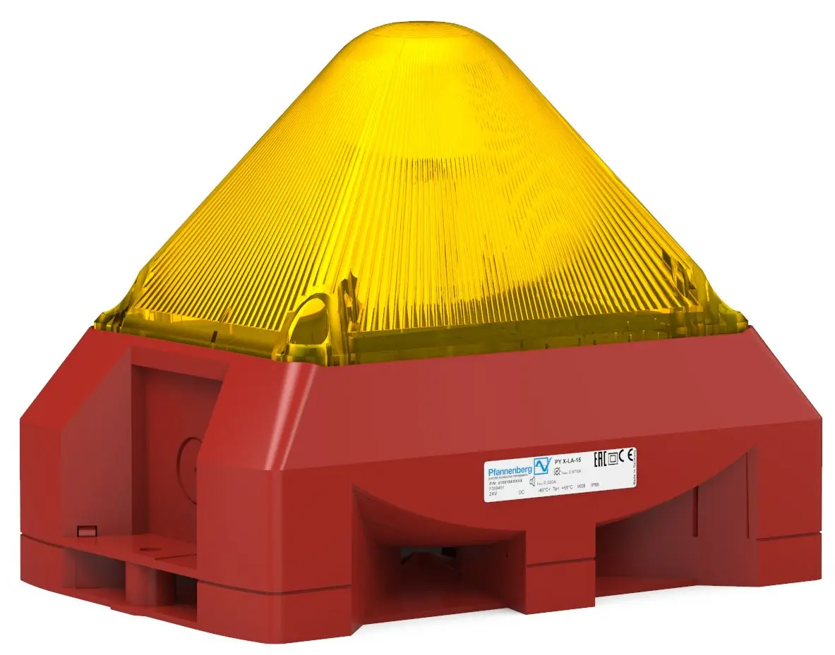 Produktfoto 1 von Pfannenberg PY X Blink-Licht Signalleuchte Gelb, 230 V AC