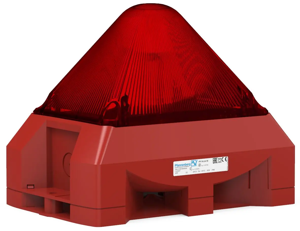 Pfannenberg PY X Blink-Licht Signalleuchte Rot, 230 V AC