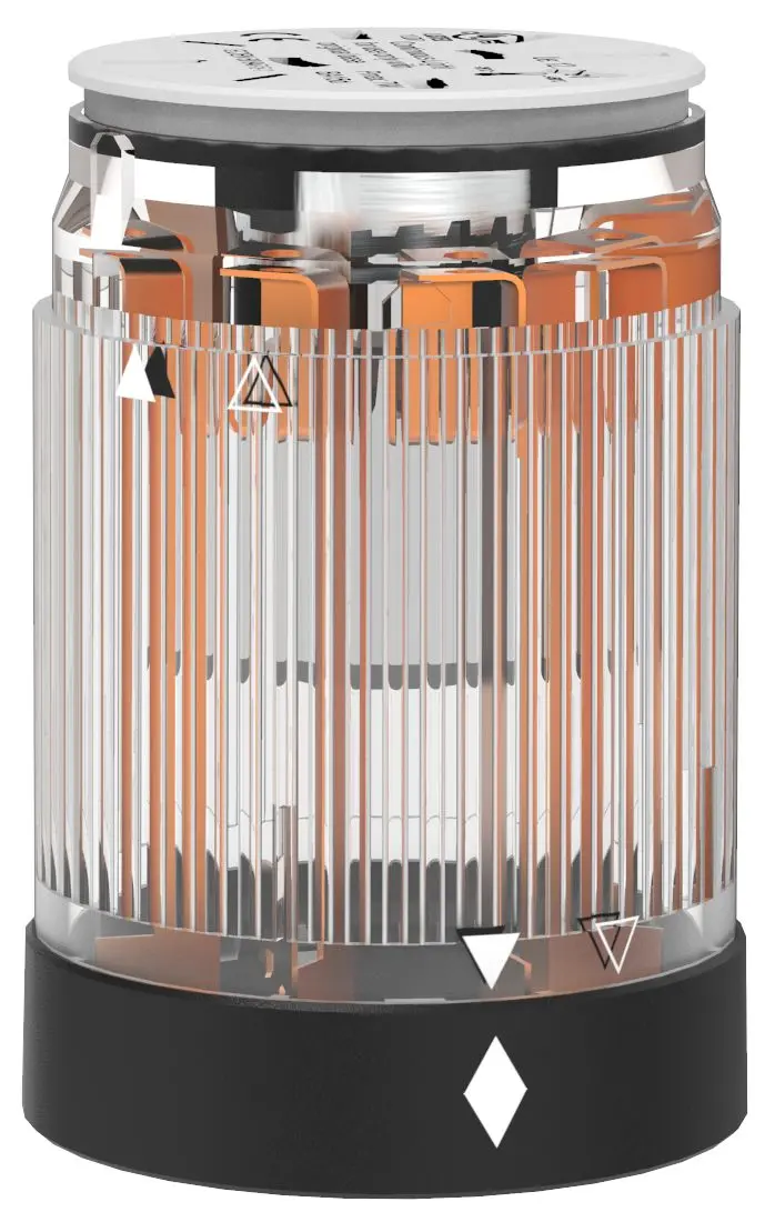 Produktfoto 1 von Pfannenberg Signal Tower BR 50 Signalturm Blink-Licht Klar, 24 V AC/DC