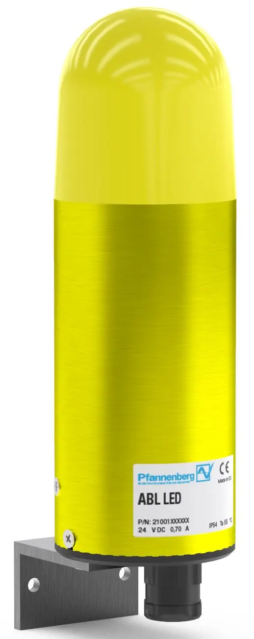 Pfannenberg ABL / ABS LED-HI LED Blinklicht, Dauerlicht, Blitzlicht Signalleuchte Gelb, 230 V AC/DC