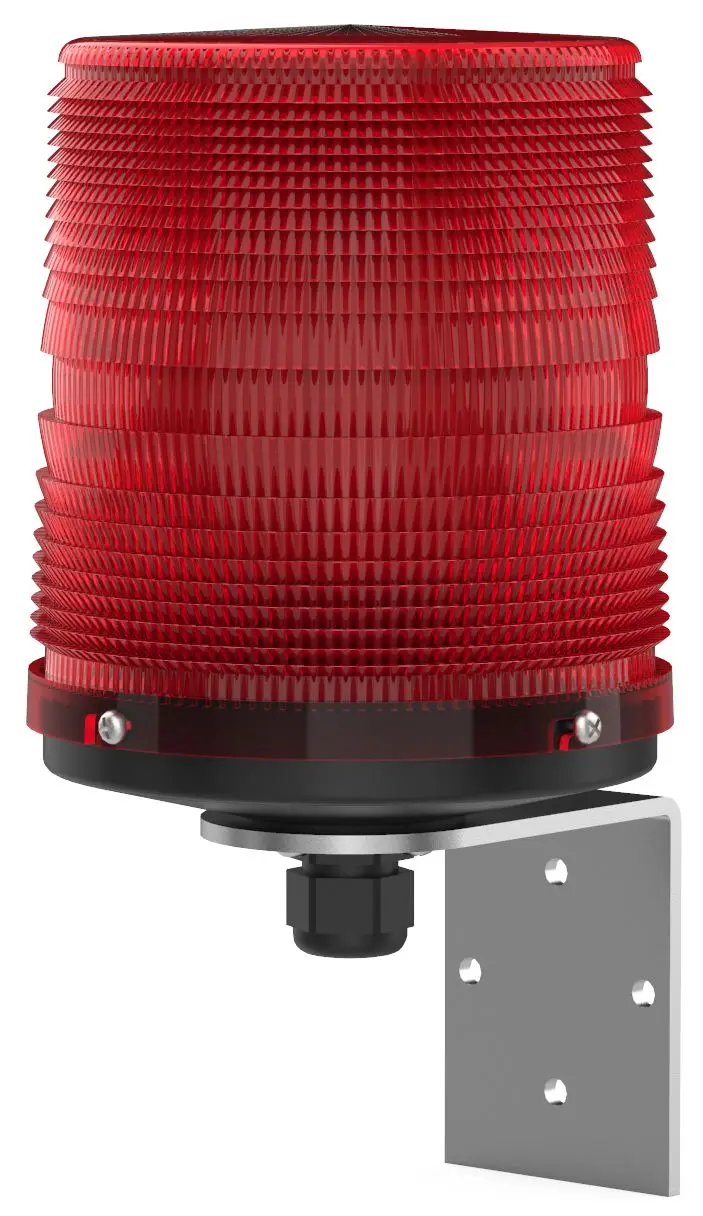 Produktfoto 1 von Pfannenberg PMF LED-HI-SIL LED Blinkend Signalleuchte Rot, 12/24 V DC