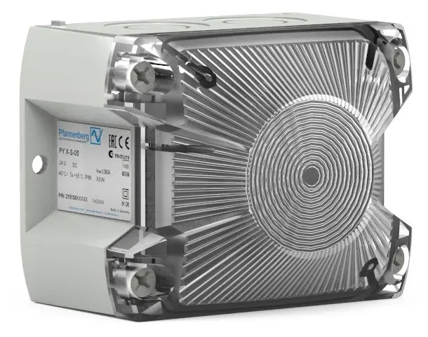 Produktfoto 1 von Pfannenberg PY X-S-05 Xenon Blinkend Signalleuchte Klar, 230 V AC