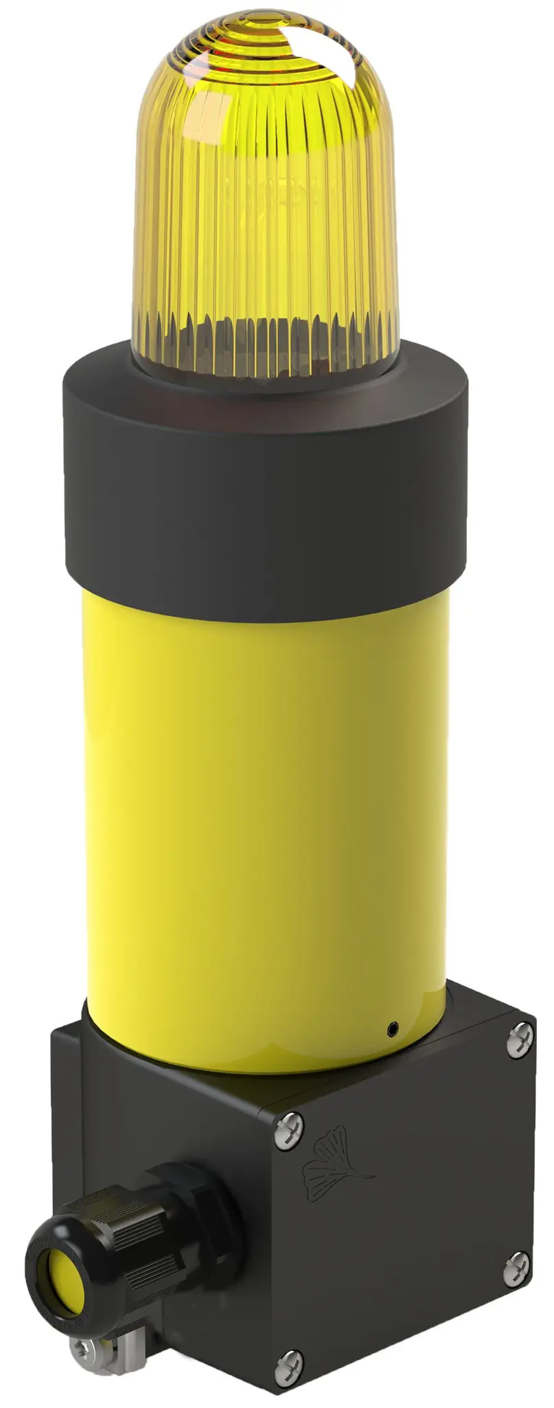Produktfoto 1 von Pfannenberg Visual Signaling Devices CWB-ATEX Xenon Signalturm Blink-Licht Gelb, 12 → 48 V AC/DC, 24 → 42
