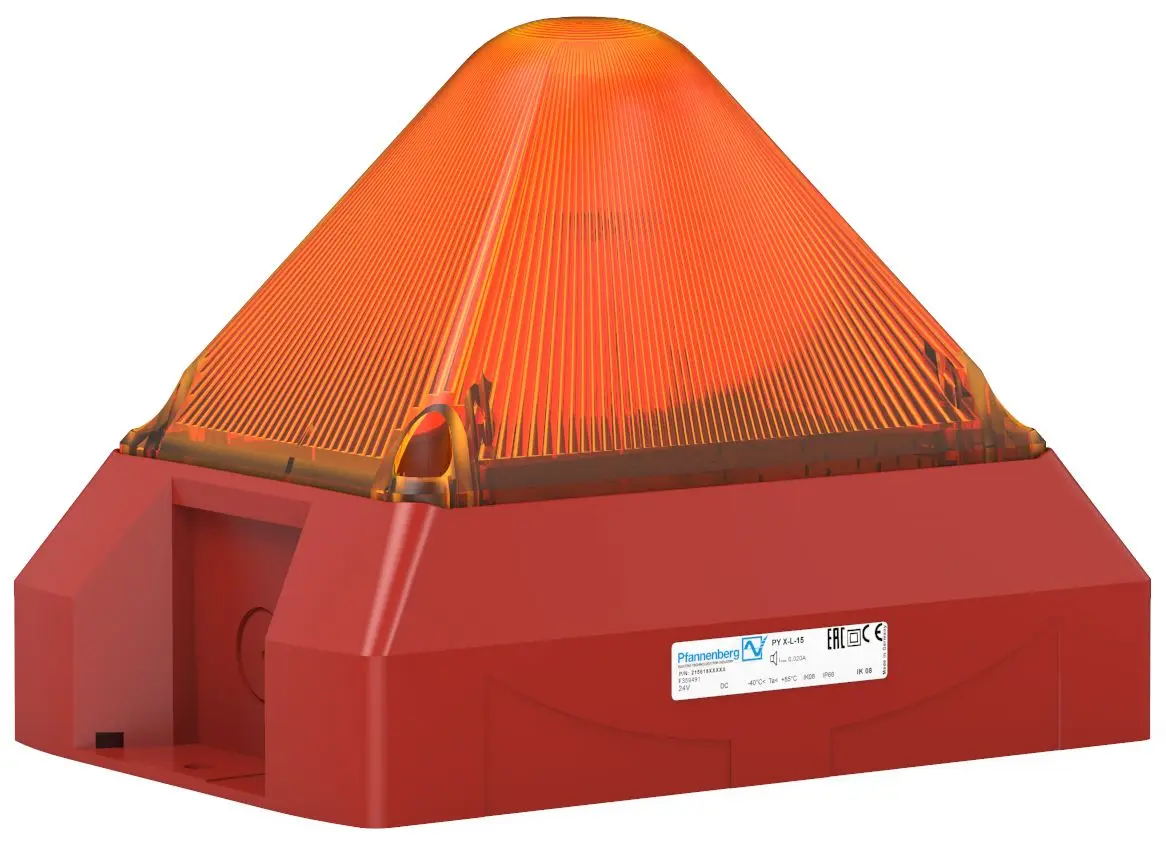 Produktfoto 1 von Pfannenberg PY X-L-15 LED Blinkend Signalleuchte Orange, 230 V AC