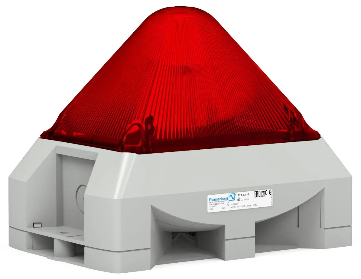 Produktfoto 1 von Pfannenberg PY X Blink-Licht Signalleuchte Rot, 230 V AC