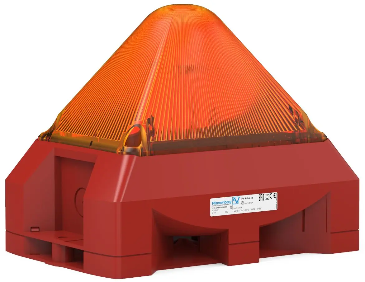 Pfannenberg PY X Blink-Licht Signalleuchte Orange, 24 V DC
