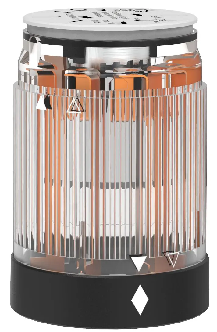 Produktfoto 1 von Pfannenberg Signal Tower BR 50 Signalturm Blink-Licht Klar, 230 V AC