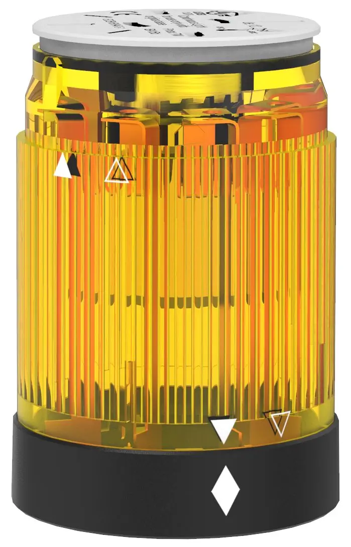 Produktfoto 1 von Pfannenberg Signal Tower BR 50 Signalturm Ununterbrochenes Licht-Licht Gelb, 24 V DC